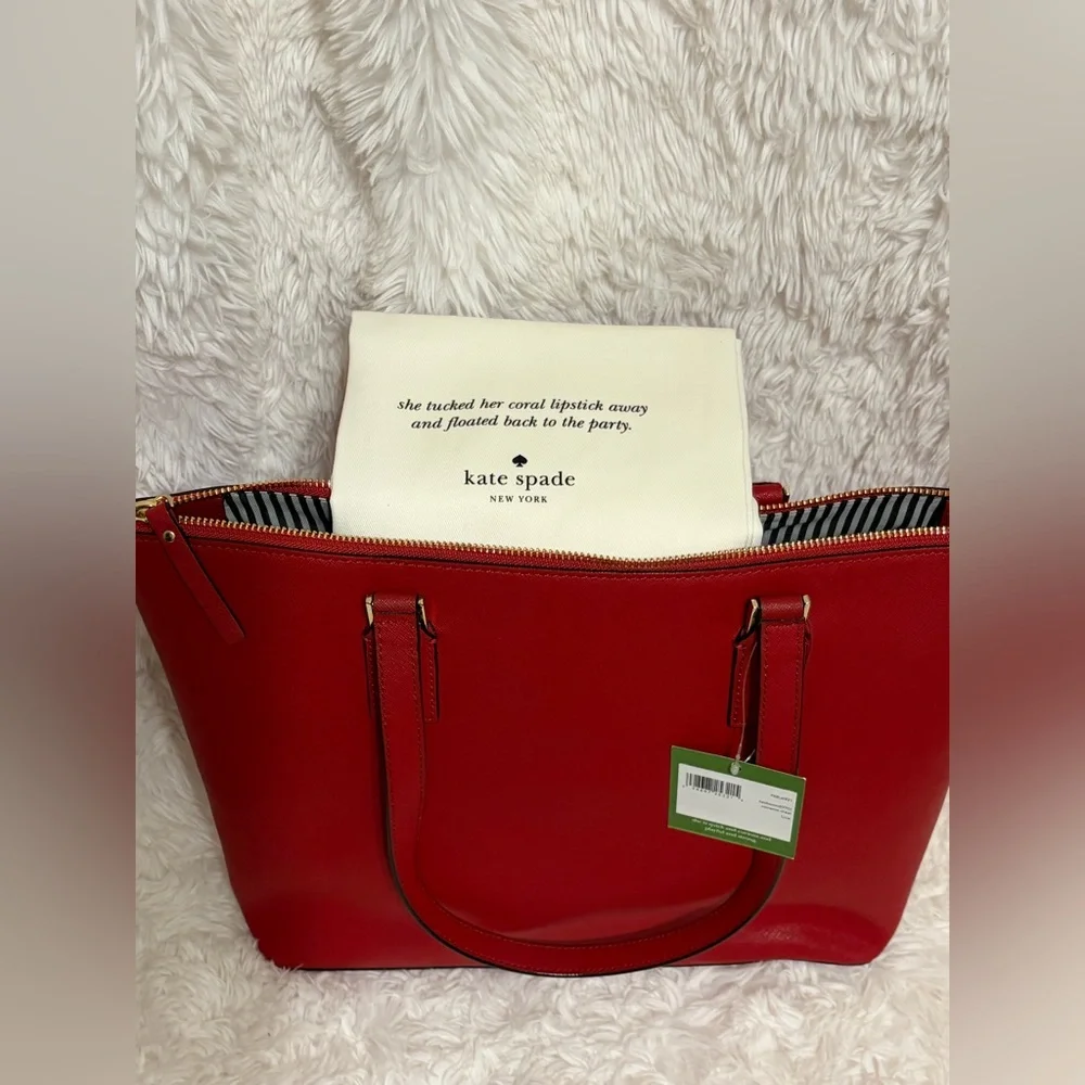 Kate Spade Scarlet Red Tote